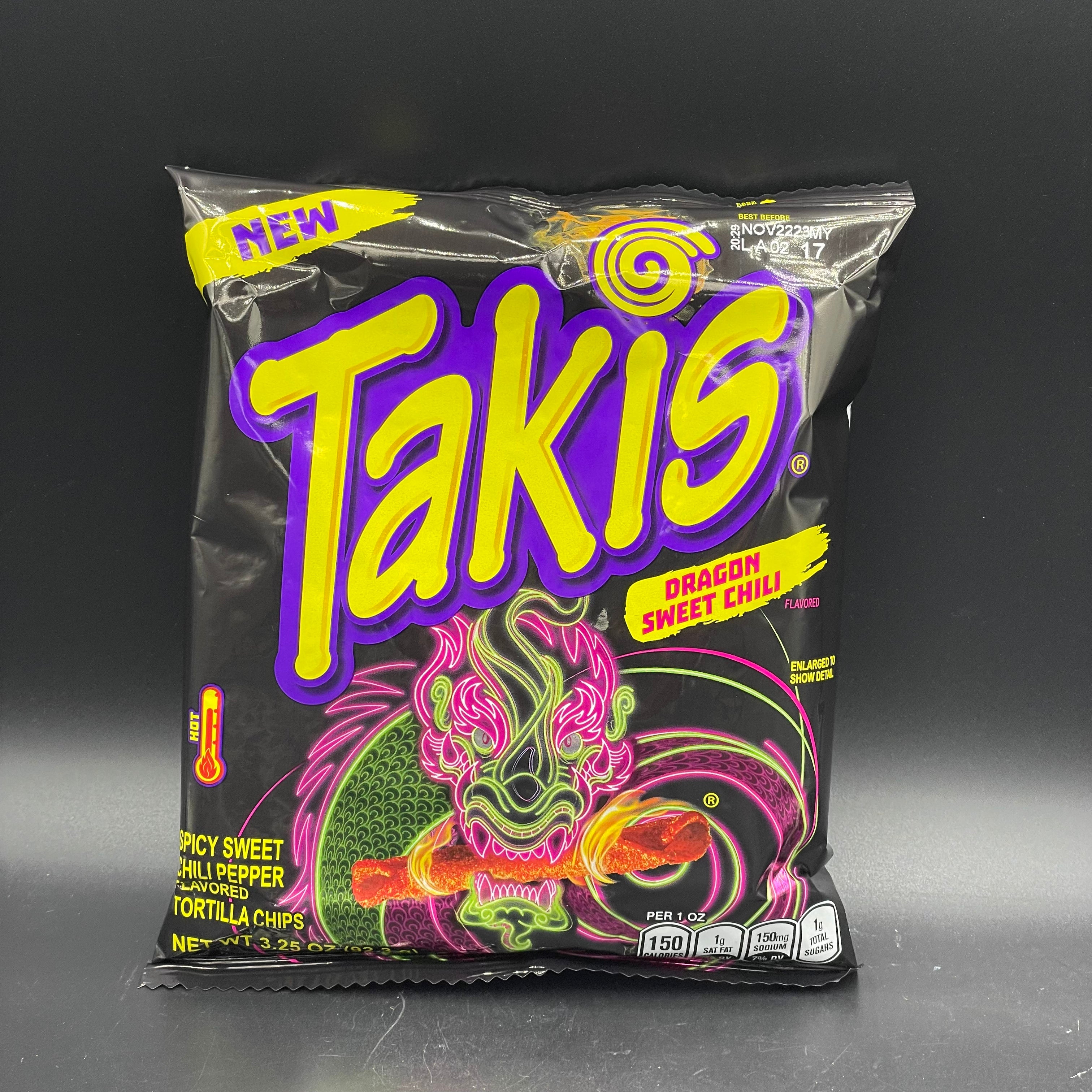 Barcel Takis - Fuego - Hot Chili Pepper & Lime Tortilla Chips 92g (USA