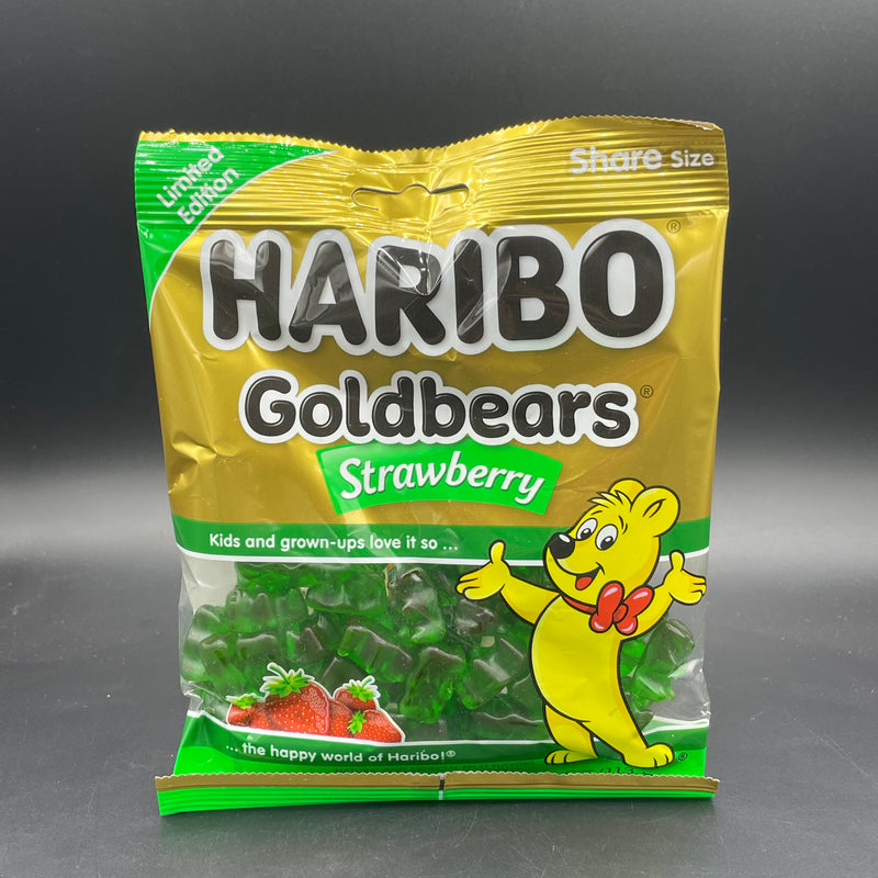 NEW Limited Edition Haribo Goldbears - Strawberry, Share Size Gummy Candy 113g (USA) LIMITED EDITION