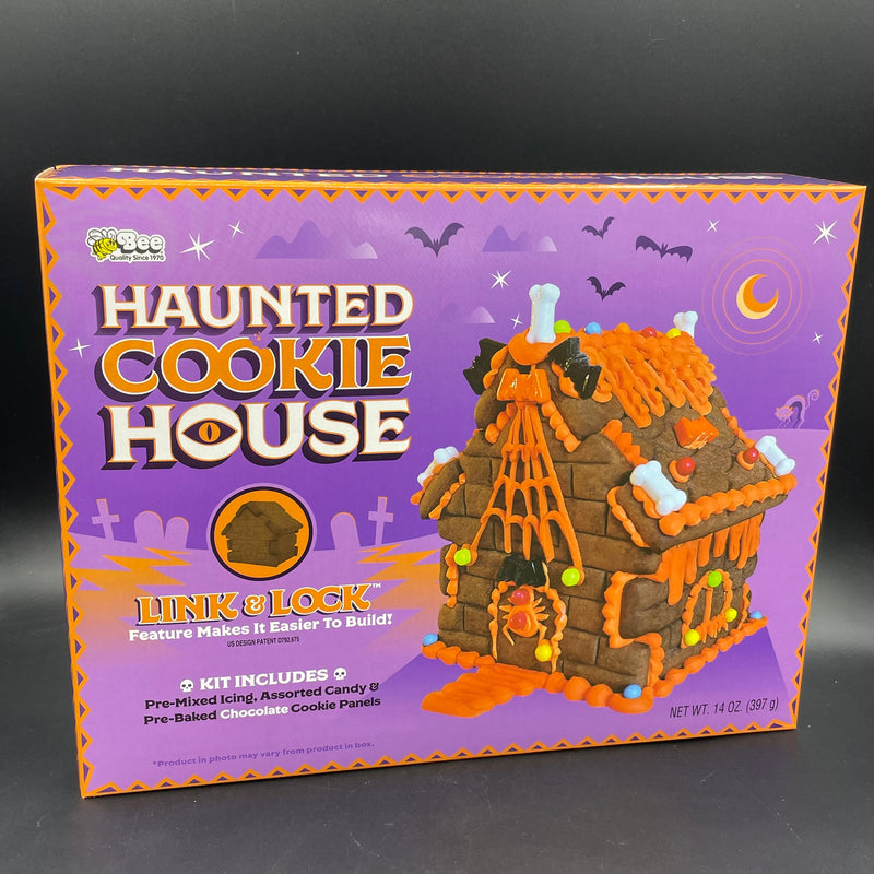 HALLOWEEN Haunted Cookie House Kit! Includes everything you need, no baking needed! 397g (USA) HALLOWEEN SPECIAL