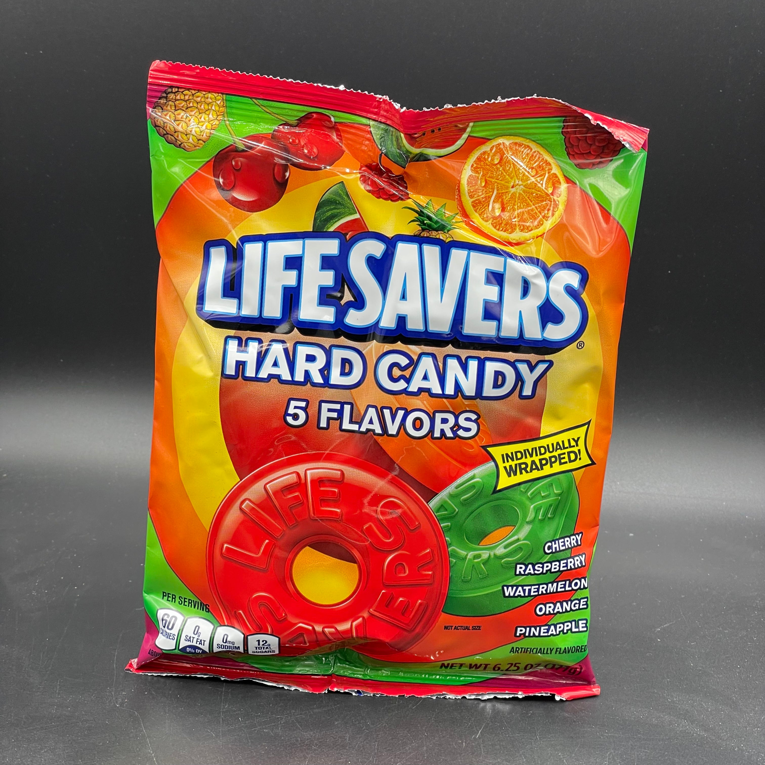 Life Savers 5 Flavors Hard Candy Individually Wrapped - 6.25 oz Bag 