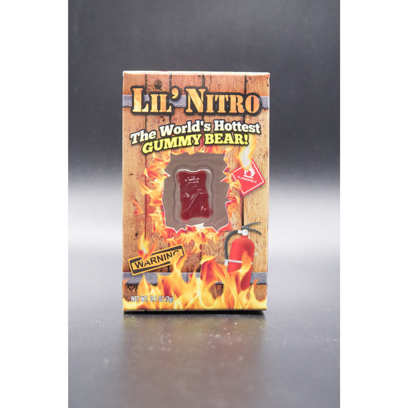 Lil' Nitro - The World's Hottest Gummy Bear! 3g (USA) HOT