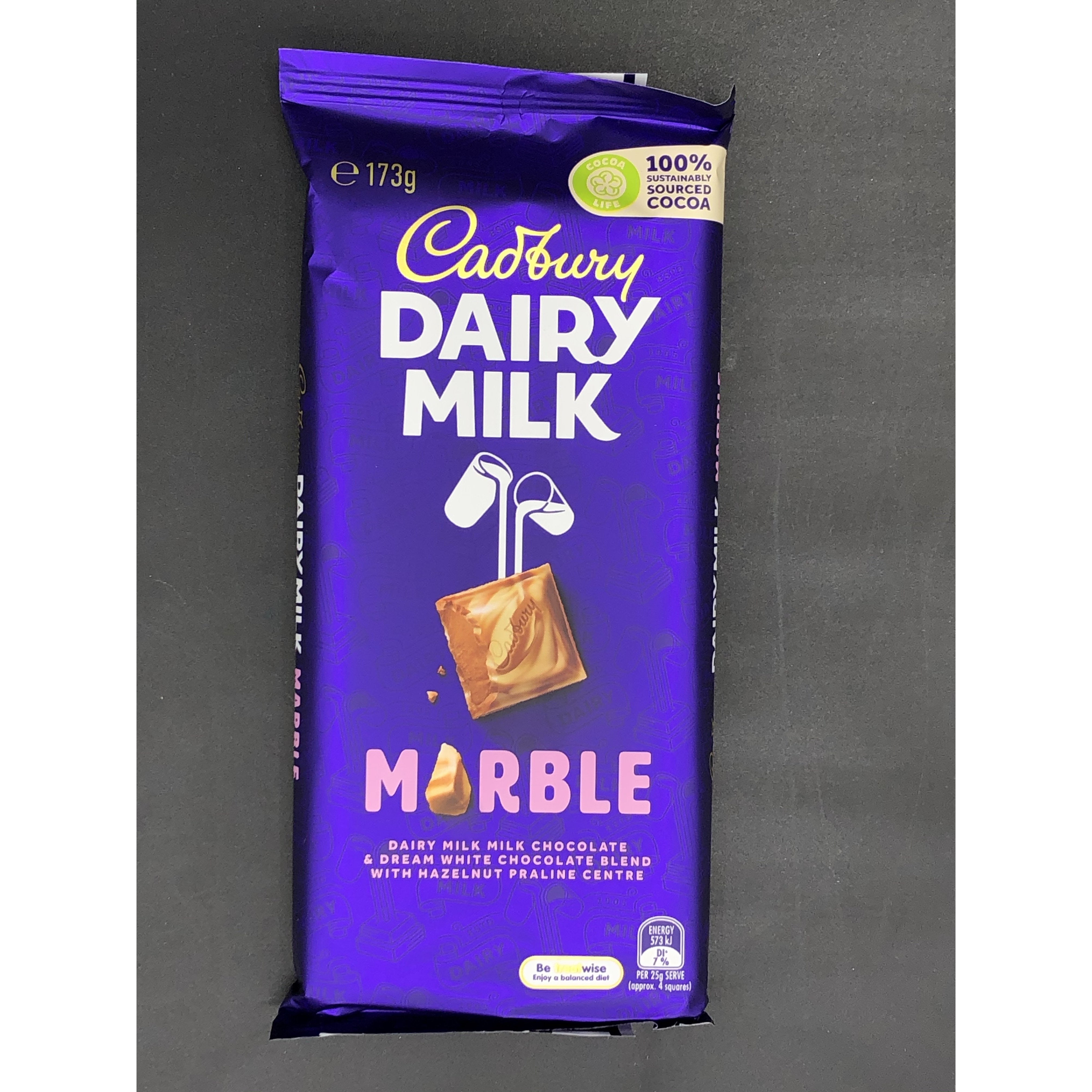 Dairy milk online marble