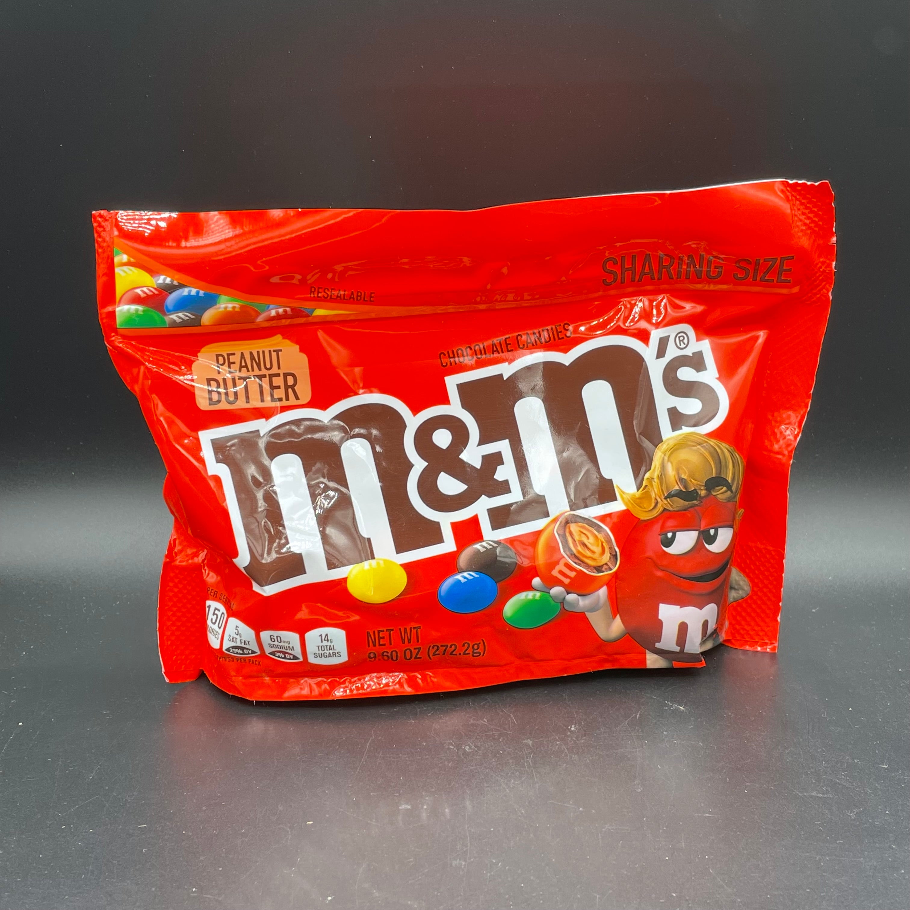 M&M's Chocolate Candies, Peanut Butter, Sharing Size - 9.60 oz