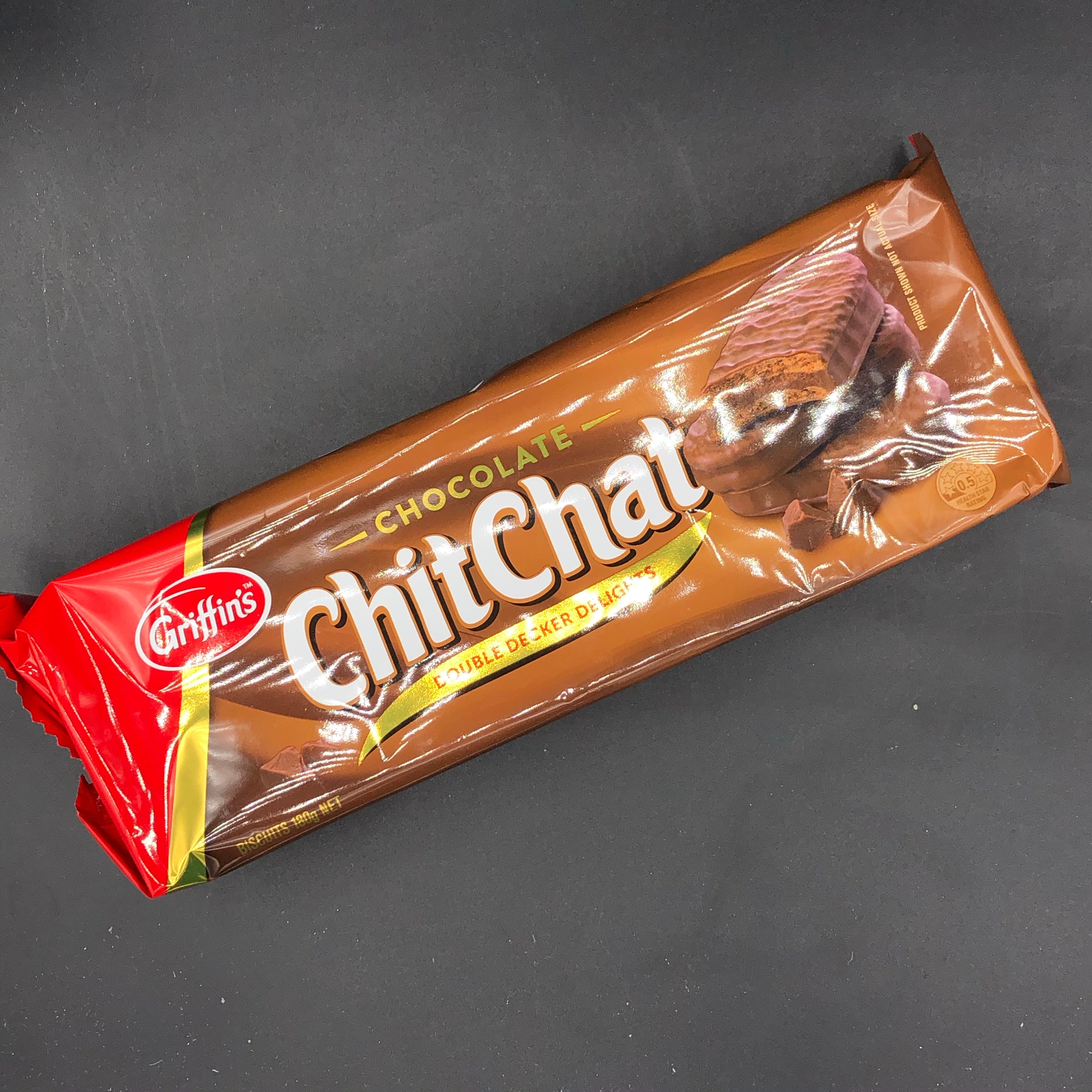 Griffin's Chocolate Chit Chat Biscuits 180g (NZ)