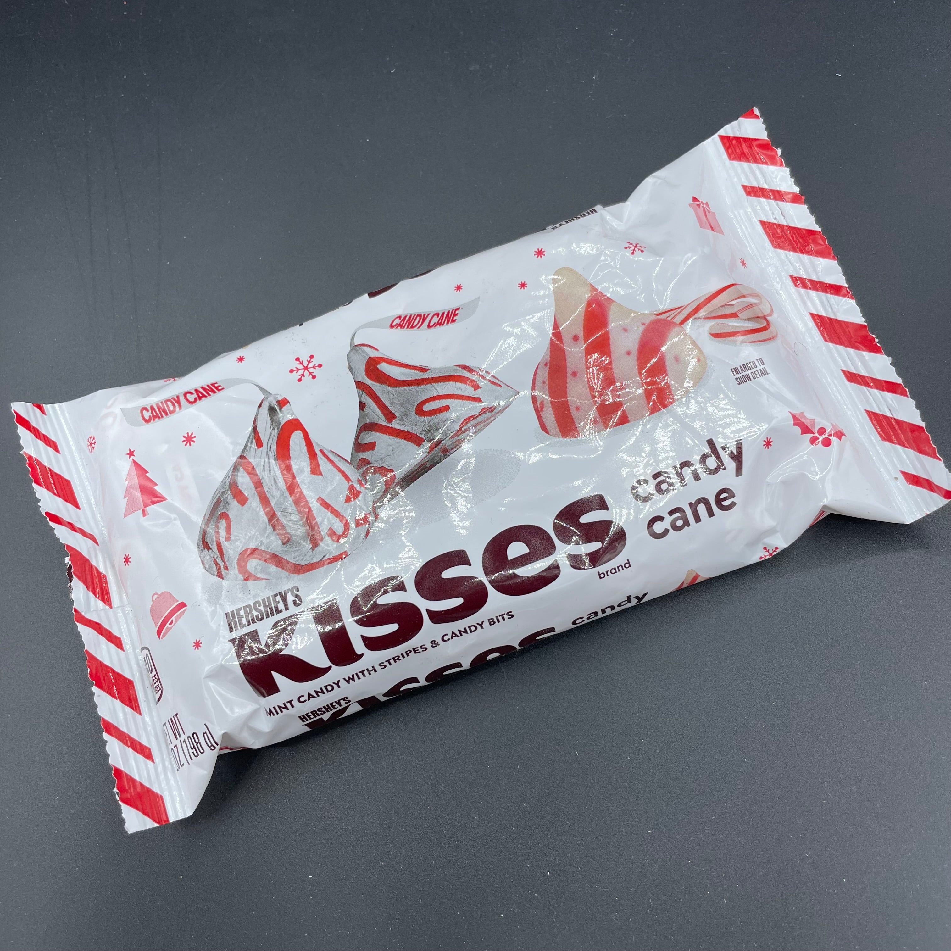 Hershey’s Kisses Candy Cane - Mint Candy With Stripes & Candy Bits 198