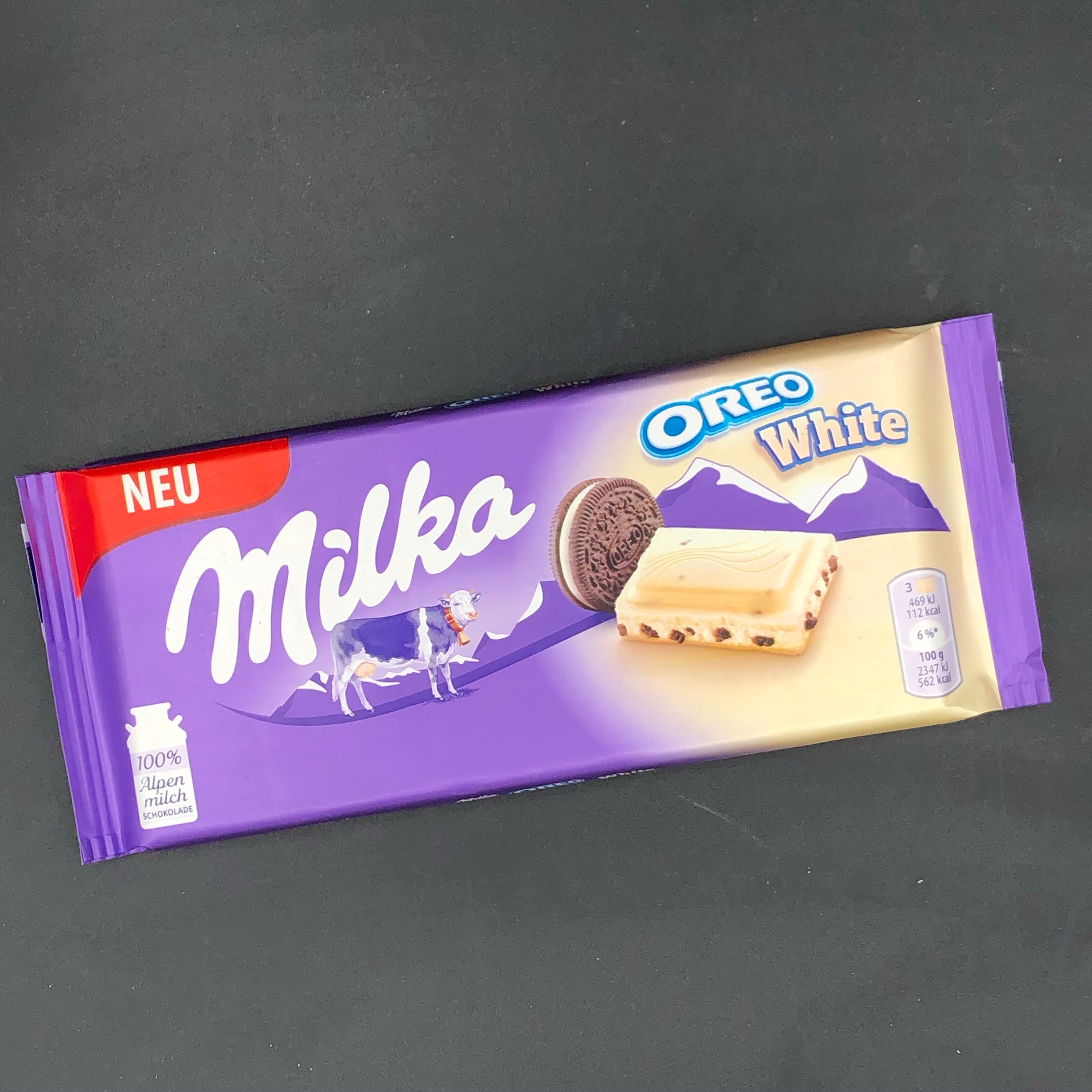 Milka White Chocolate, 100g