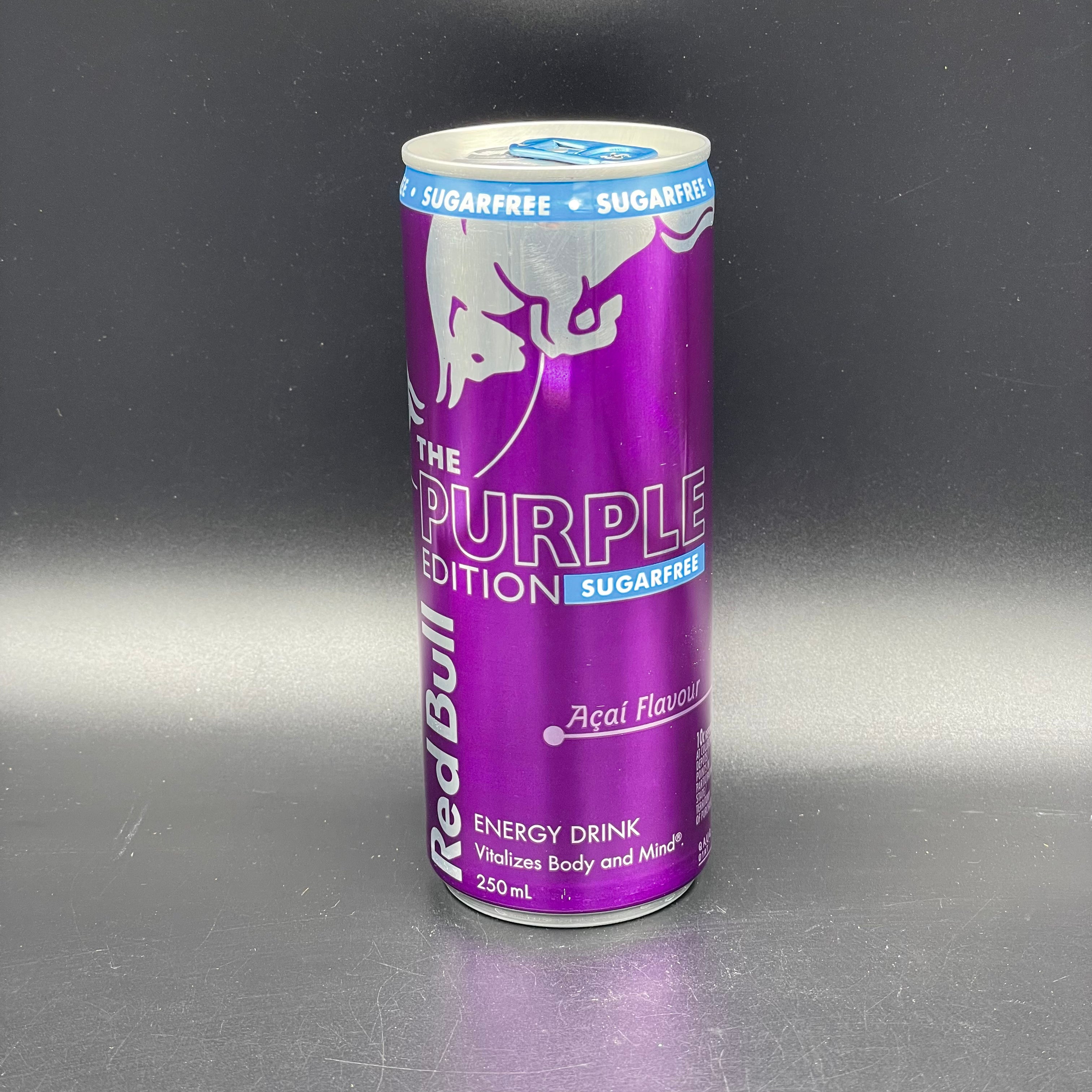 LIMITED EDITION Red Bull The Purple Edition Sugar Free Açaí Flav