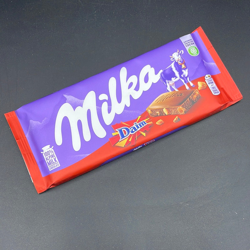 Milka Chocolate with Daim Pieces 100g (EURO)