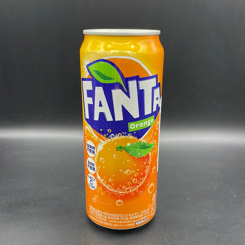 Fanta - Orange Flavour 500ml Can (JAPAN)