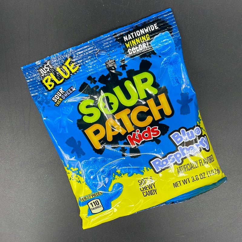 LIMITED Sour Patch Kids ‘Just Blue’ Blue Raspberry Flavour 102g (USA)