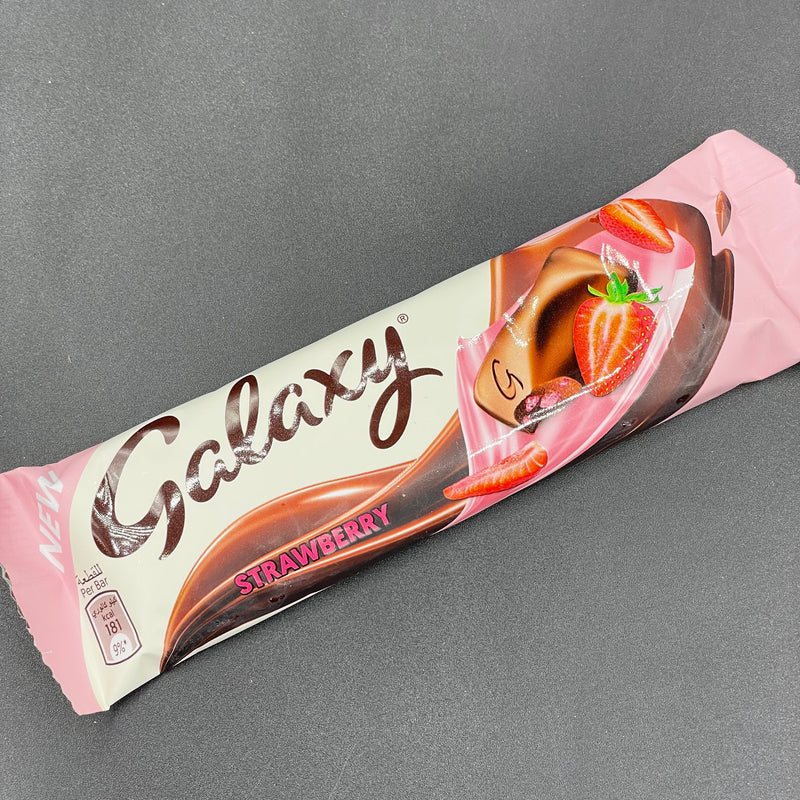 NEW Galaxy STRAWBERRY Flavour Chocolate Bar 36g (MIDDLE EAST) NEW