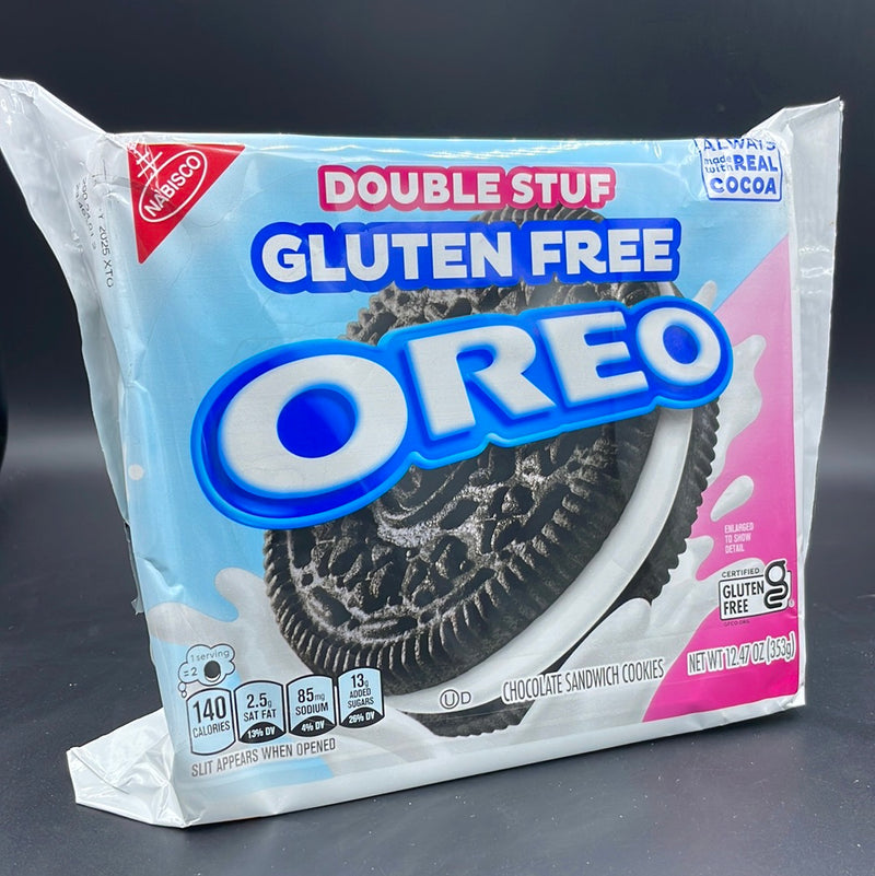 Nabisco Double Stuff Gluten Free Oreo, Chocolate Sandwich Cookies 353g (USA)