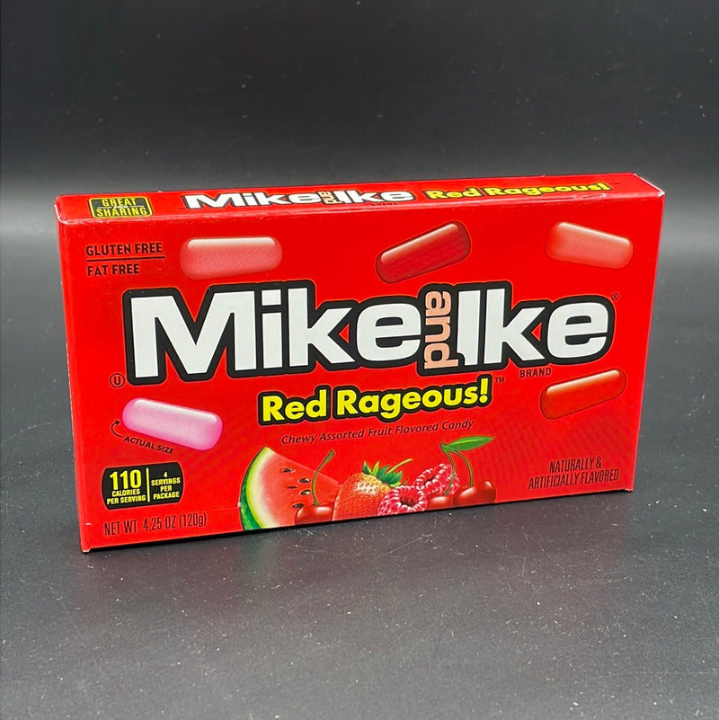 Mike and Ike - Red Rageous, Assorted Red Fruit Flavours 120g