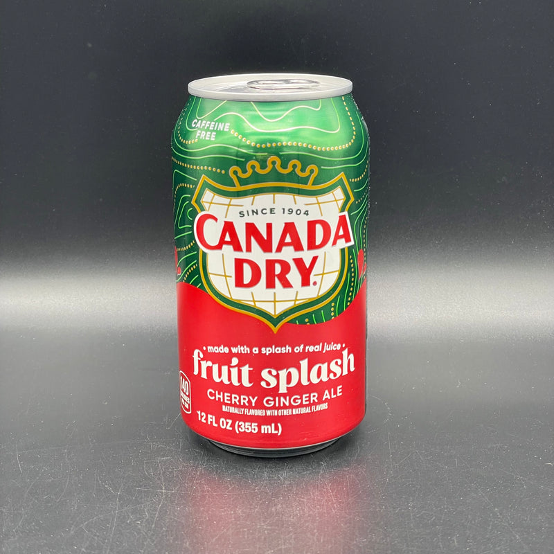 Canada Dry - Fruit Splash Cherry Ginger Ale, 355ml (USA)