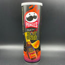 LIMITED EDITION Pringles - Hot Ones - Barbacoa Los Calientes by Heatonist Flavour Potato Crisps 158g (USA)