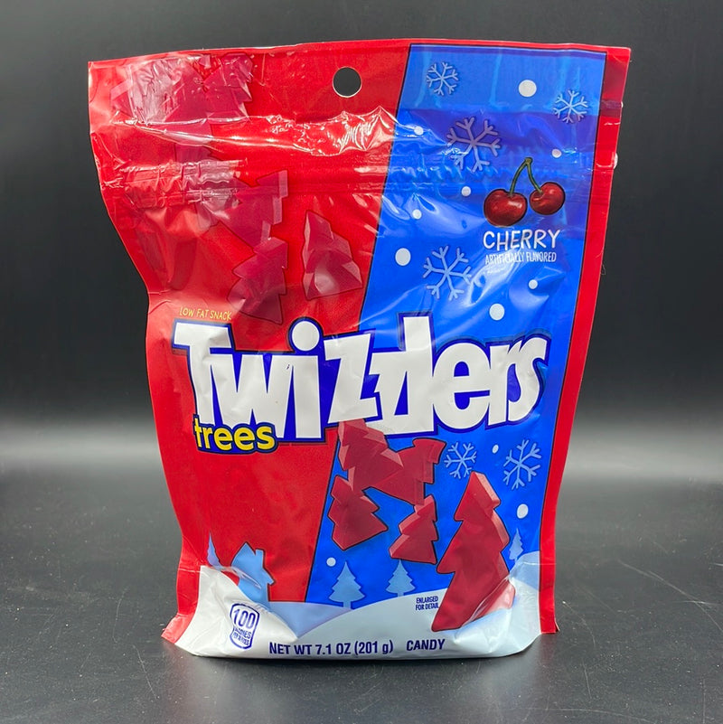 Twizzlers Trees - Cherry Flavour, Big Bag 201g, (USA) CHRISTMAS STOCK