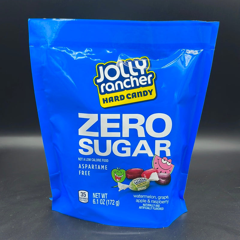 Jolly Rancher Hard Candy - ZERO SUGAR Original Flavours (Aspartame Free) 172g Bag (USA)