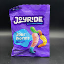 JoyRide - Uncommon Candy! Sour Worms, Soft & Chewy Crawlers, Naturally Flavoured. 50% Less Sugar, No Junk, Amazing Taste. 99g (USA) Ryan Trahan’s Viral Candy!