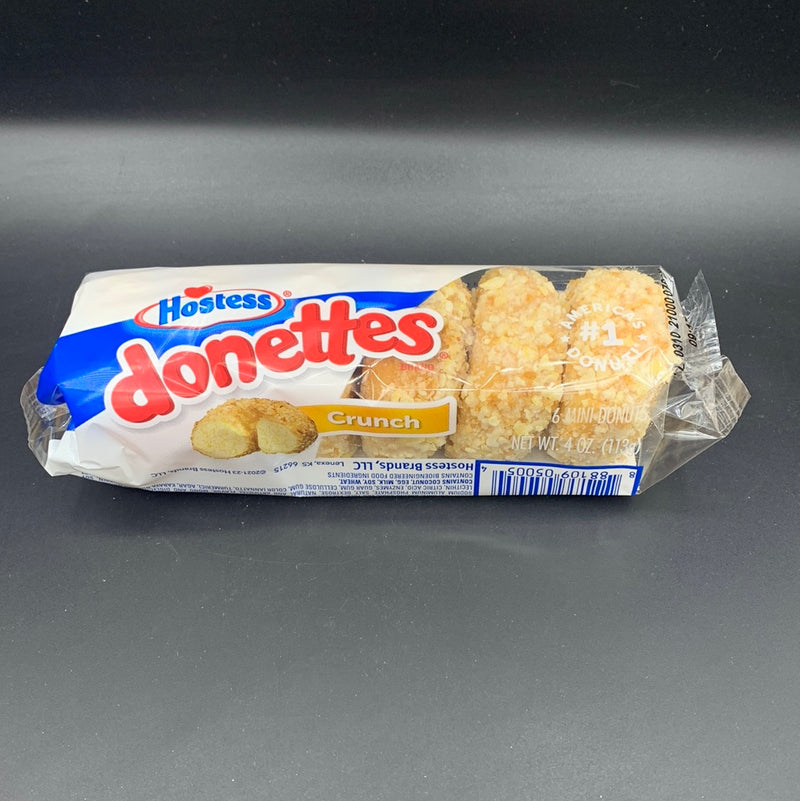 Hostess Donettes - Crunch Mini Donuts 6 Pack 113g (USA)