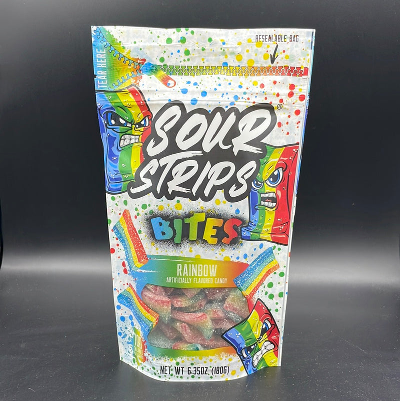 Sour Strips BITES - Rainbow Flavour 180g (USA)