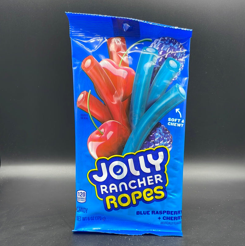 Jolly Ranchers Ropes - Blue Raspberry & Cherry Flavours! 170g (USA)