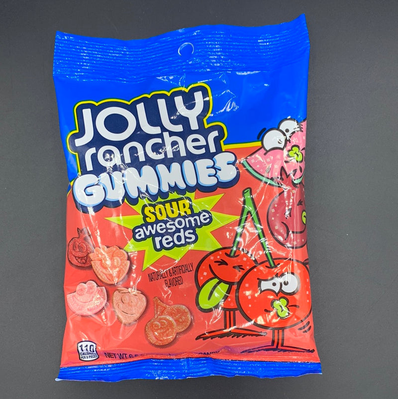 Jolly Rancher Gummies - Sour Awesome Reds, 184g (CANADA)