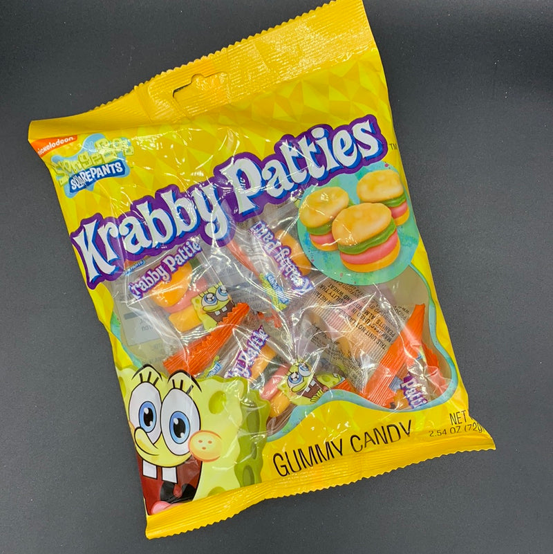 Frankford SpongeBob - Krabby Patties Gummy Candy, 72g (USA)