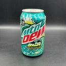 SPECIAL MTN DEW (Mountain Dew) Baja Blast - Taco Bell Original! 355ml (USA)