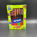 Nerds Candy Canes - Tropical Punch, Melon & Grape Flavours - 12 Pack, 150g (MEXICO) CHRISTMAS SPECIAL