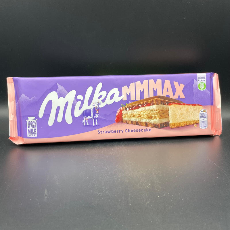 Milka MMMAX - Strawberry Cheesecake, Mega 300g Chocolate Block (EURO)