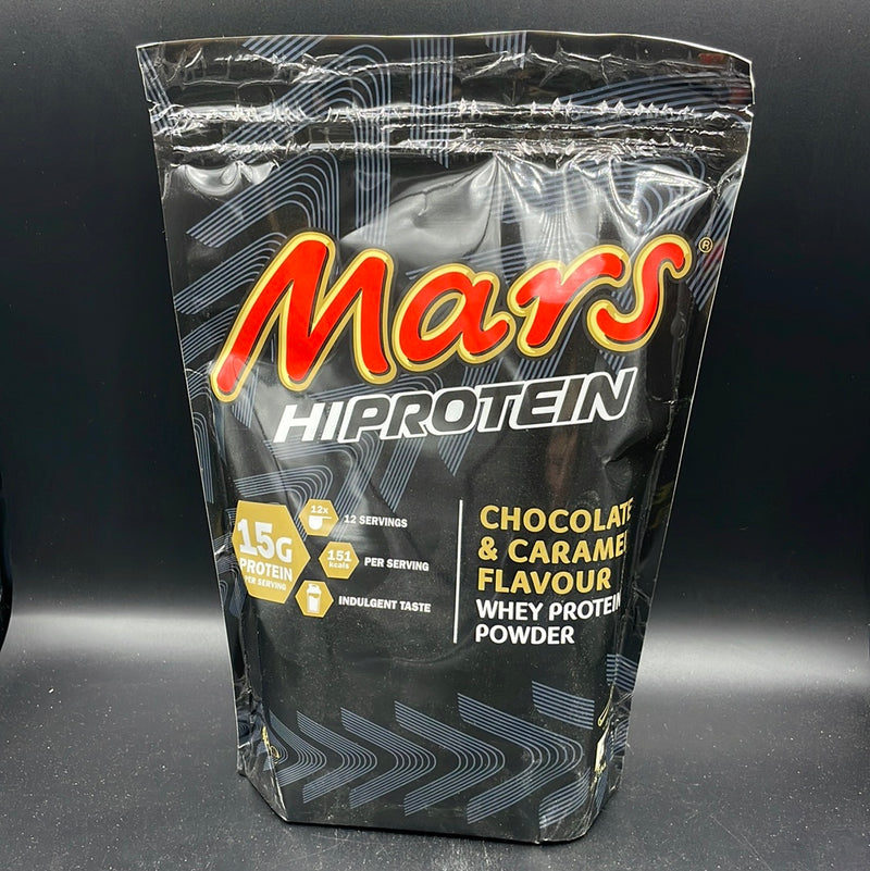 Mars - HiProtein, Chocolate & Caramel Flavour Whey Protein Powder 480g (UK)