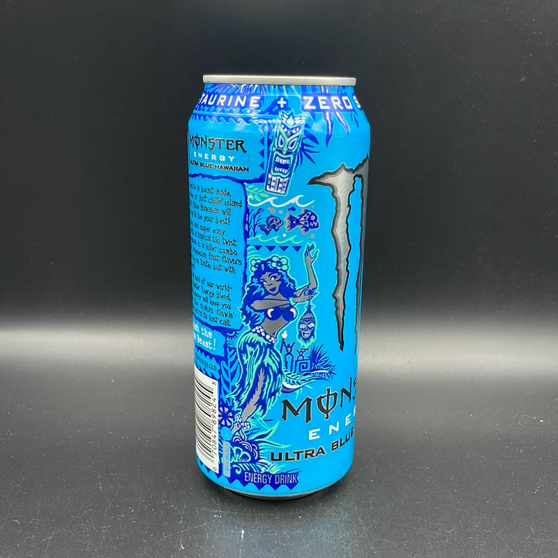 hawaiian monsters Monster Energy Ultra Blue Hawaiian Flavour 473ml, Zero Sugar (USA)