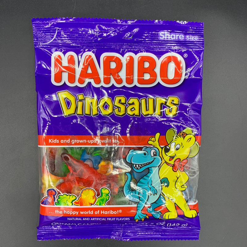 Haribo - Dinosaurs Gummy Candy, 142g (USA)