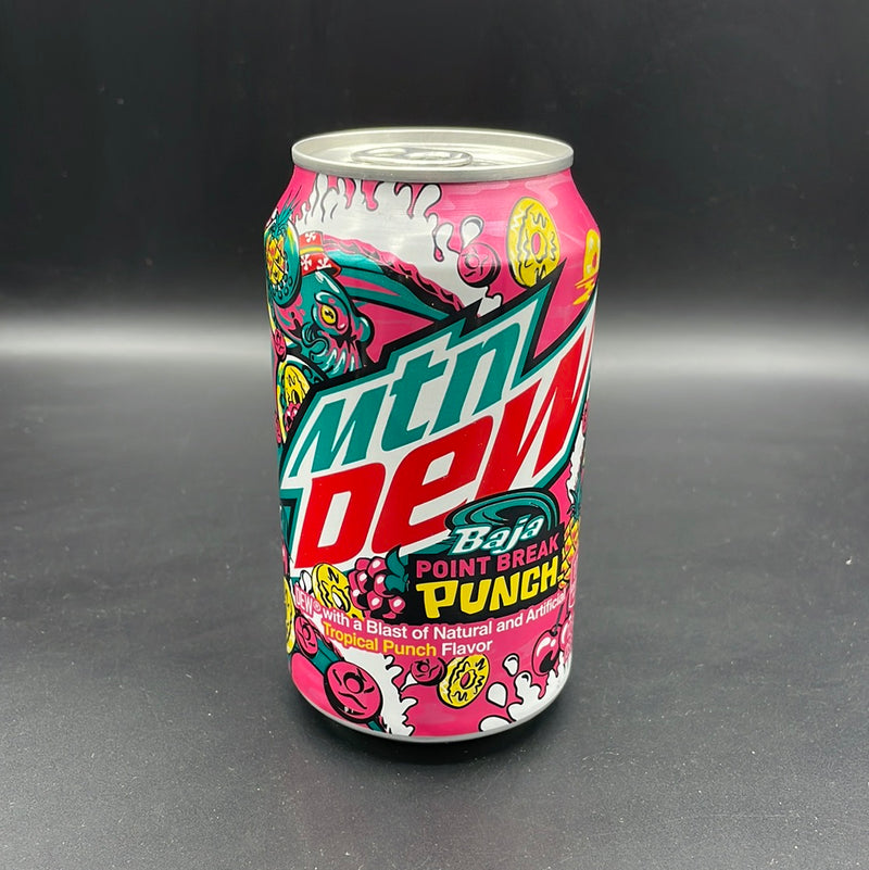 SPECIAL MTN DEW Baja Blast - Point Break Punch! 355ml (USA) SEASONAL FLAVOUR