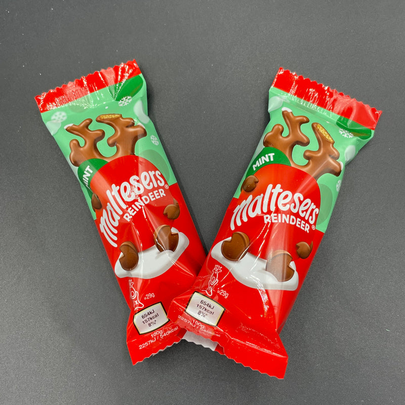 NEW 2-Pack MINT Maltesers Reindeer 29g Each (UK) SPECIAL EDITION