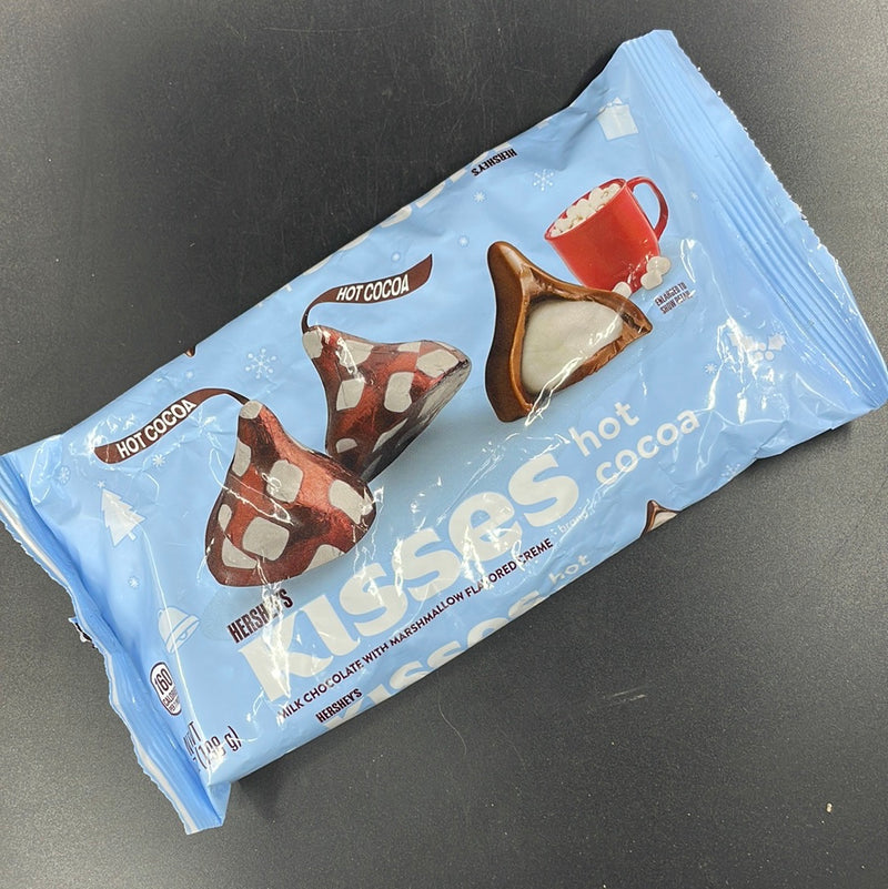 Hershey’s Kisses Hot Cocoa - Milk Chocolate With Marshmallow Flavour Creme Filling 198g (USA) CHRISTMAS SPECIAL