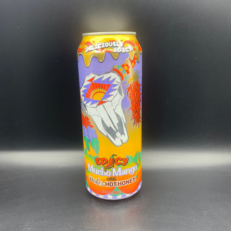 Arizona NEW FLAVOUR - Spicy Mucho Mango with Mike’s Hot Honey Flavoured Fruit Juice Cocktail, 650ml (USA)