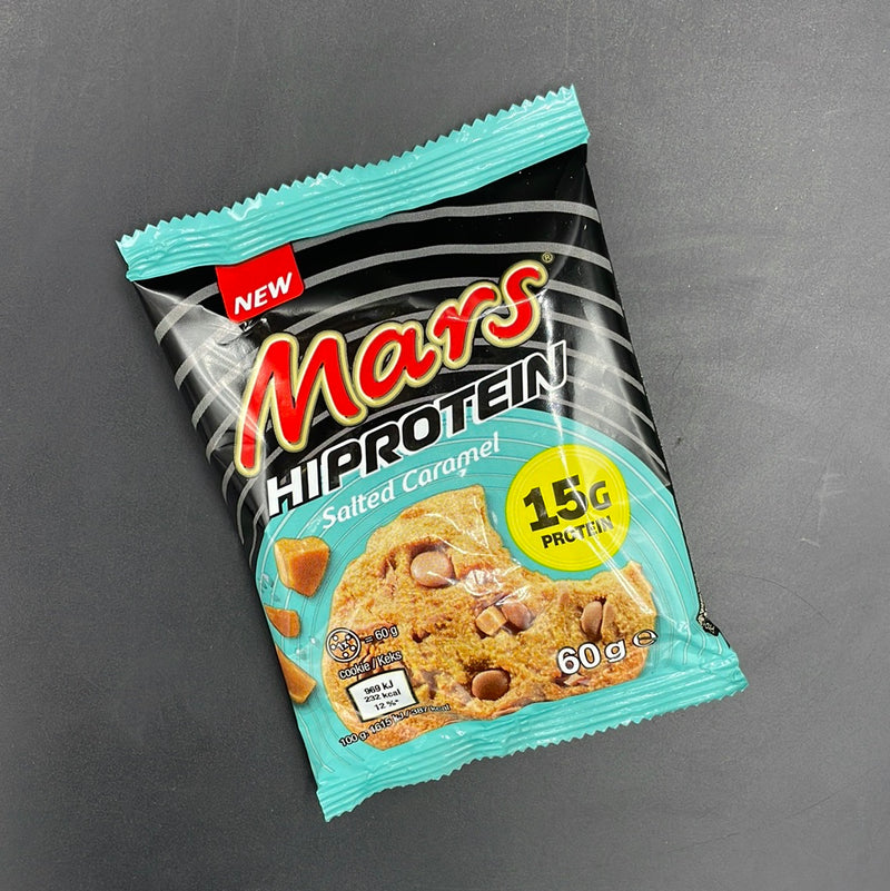 Mars HiProtein Salted Caramel Flavour Protein Cookie with 15g of Protein, 60g (UK)