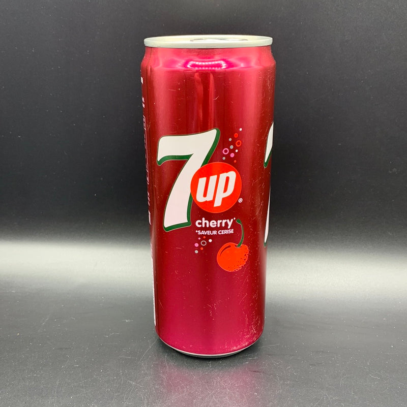 7 Up - Cherry Flavour Soda, 330ml (EURO)