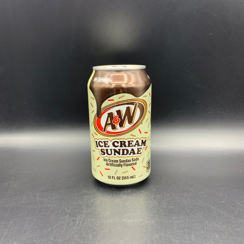 A&W - Ice Cream Sundae Flavoured Soda, 355ml (USA)