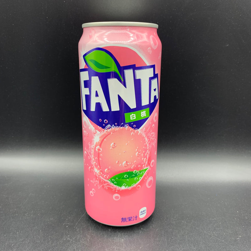 Fanta - White Peach Flavour, 500ml Can (JAPAN)