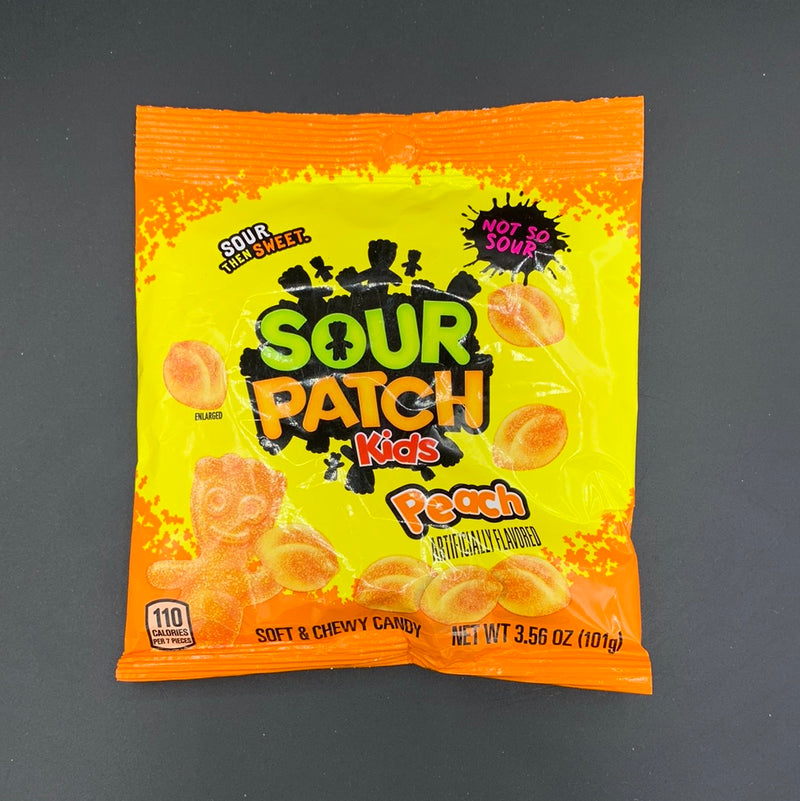 NEW Sour Patch Kids - Peach ‘Not So Sour’ Flavour 101g (USA)