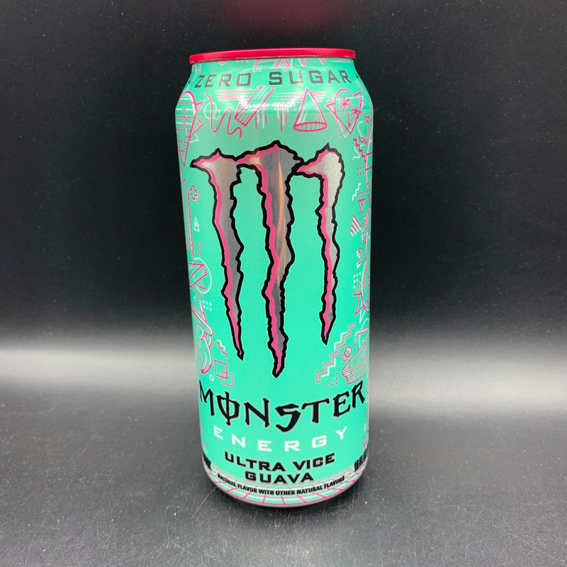 NEW - Monster Energy - Ultra Vice Guava, 473ml (USA) ZERO SUGAR