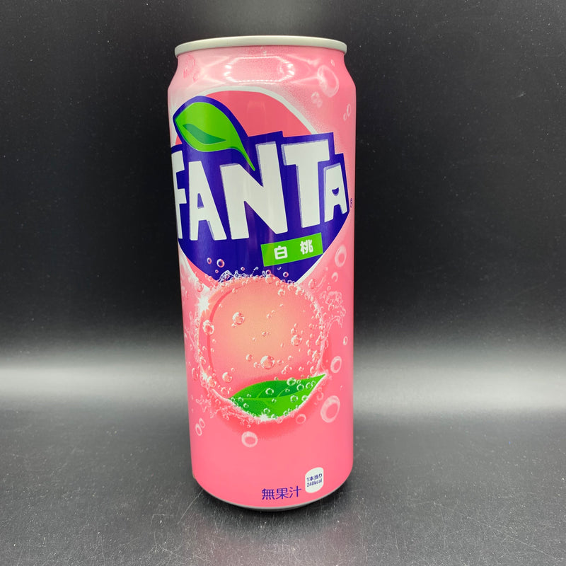 Fanta - White Peach Flavour, 500ml Can (JAPAN)