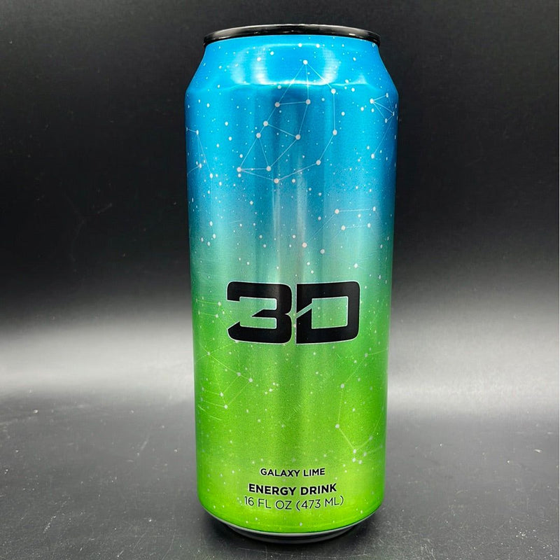 NEW 3D Energy Drink - Galaxy Lime Flavour 473ml (USA) NEW