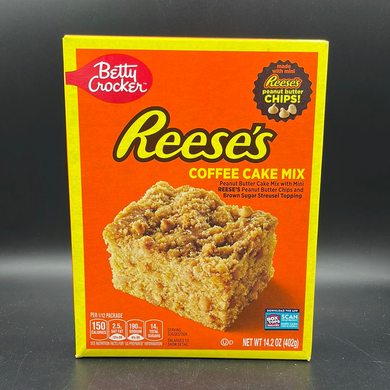 Betty Crocker Reese’s - Coffee Cake Mix, with Mini Reese’s Peanut Butter Chips! 402g (USA)