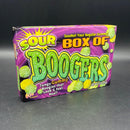 Sour Box Of Boogers! Tangy Gummy Boogies that Look & Feel Real, Theatre Box, 85g (USA) HALLOWEEN