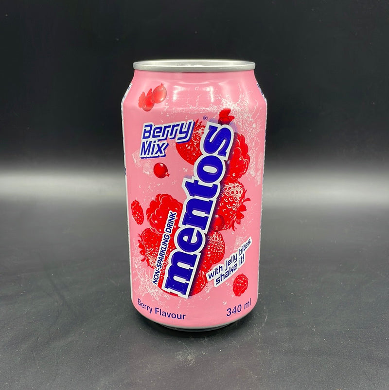 Mentos -  Berry Mix Flavour Non-Sparkling Drink with JELLY BITES! 340ml (EURO)