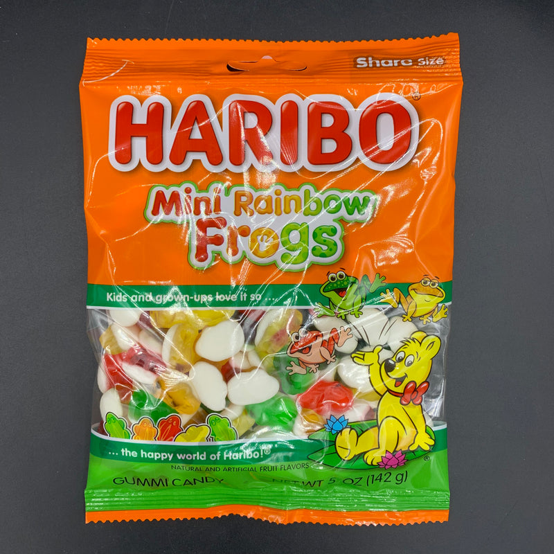 Haribo - Mini Rainbow Frogs Gummy Candy, 142g (USA)