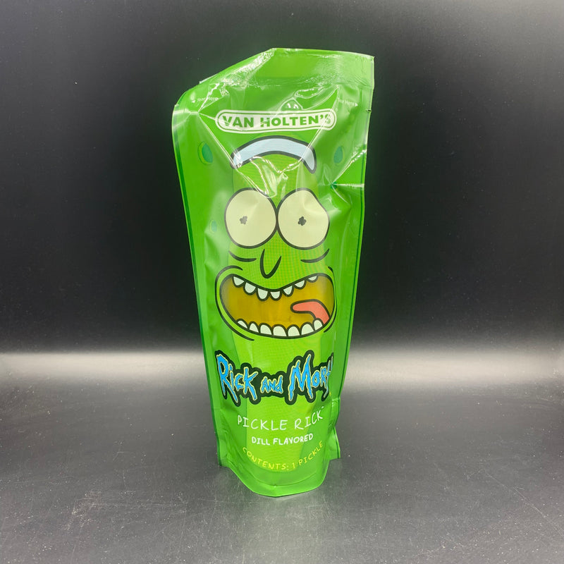 Van Holten’s Pickle In A Pouch - RICK & MORTY, Pickle Rick Dill Flavour - 1 Giant Pickle! (USA) LIMITED STOCK